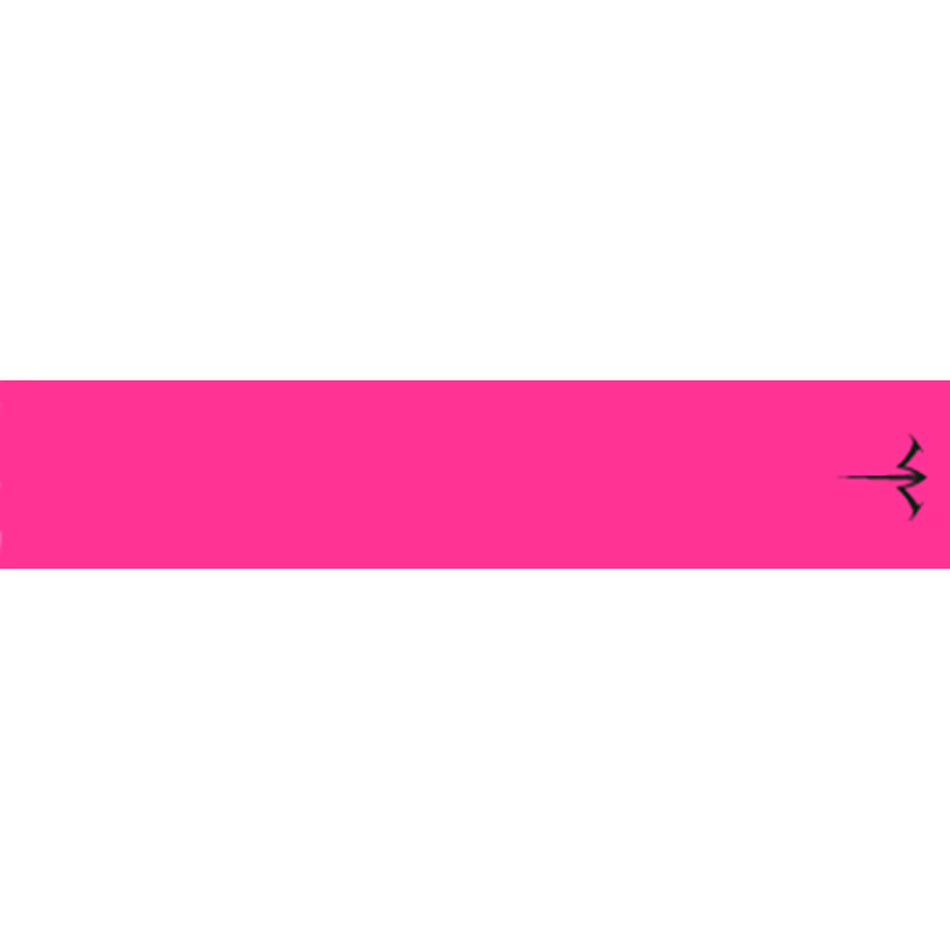 White Water Archery Hot Pink Solid Arrow Wraps 5x1.125 in. 15 pk.