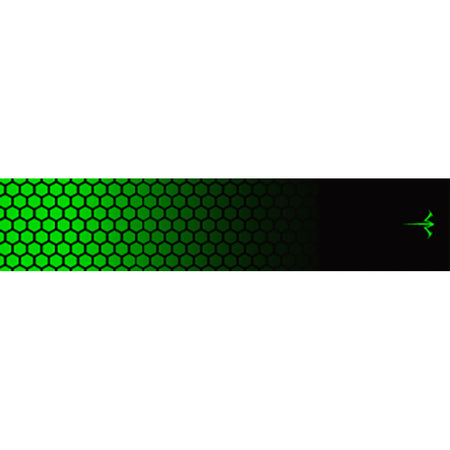 White Water Archery Arrow Wraps Honeycomb Fade Lime Green 5" x 1.125" 15 pk.