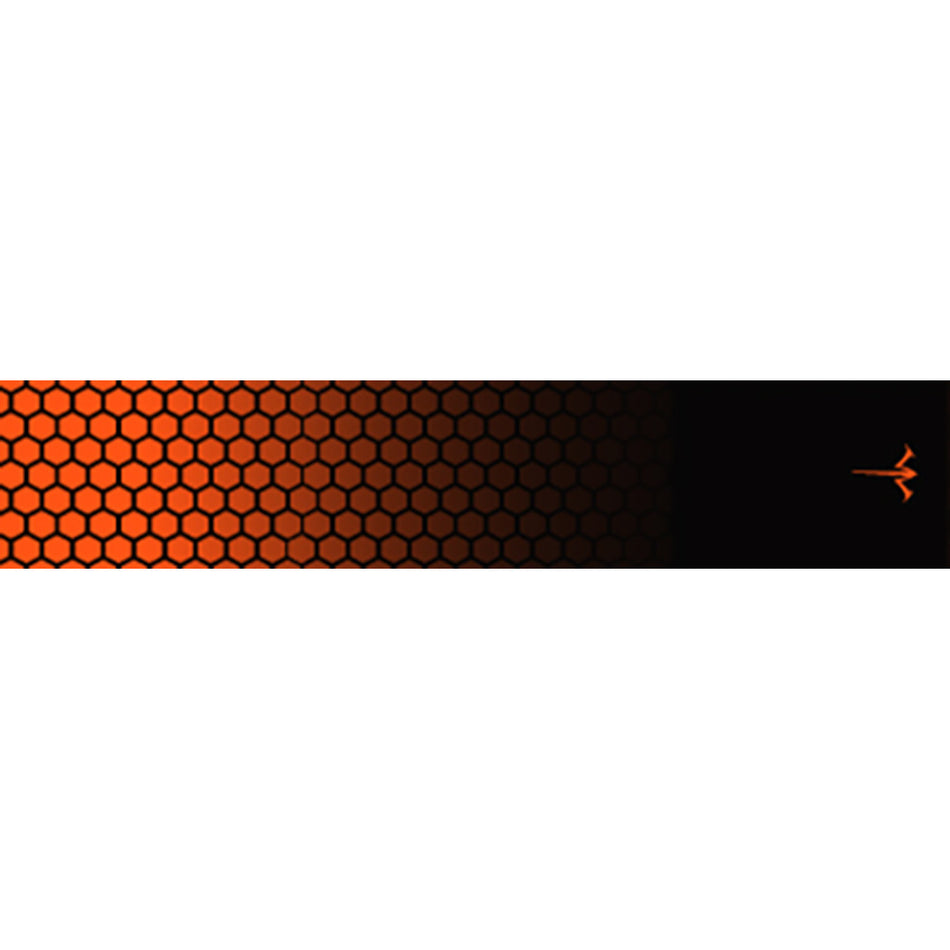 White Water Archery Arrow Wraps Honeycomb Fade Orange 5" x 1.125" 15 pk.