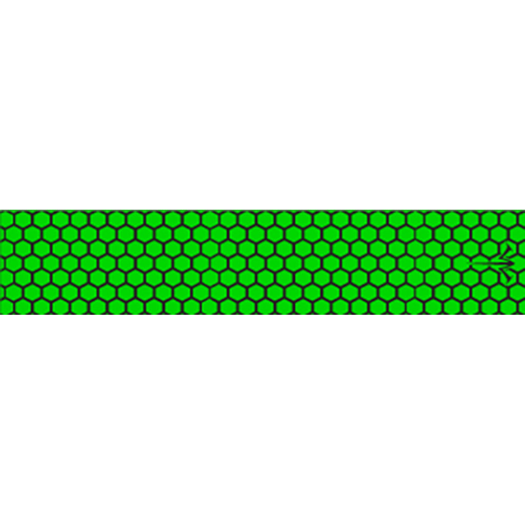 White Water Archery Arrow Wraps Honeycomb Open Flo Green 5" x 1.125" 15 pk.