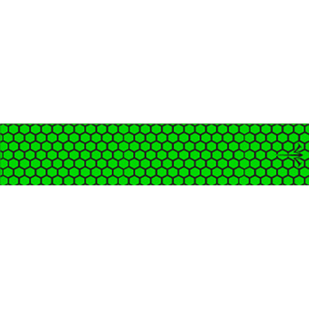 White Water Archery Arrow Wraps Honeycomb Open Flo Green 5" x 1.125" 15 pk.