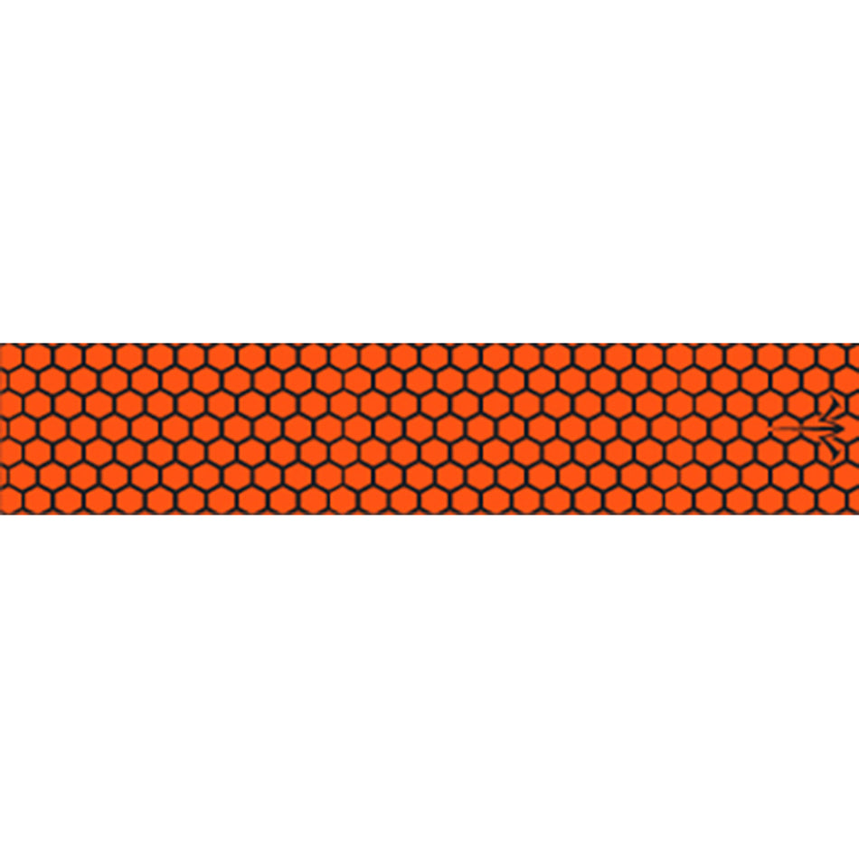 White Water Archery Arrow Wraps Honeycomb Open Flo Orange 5" x 1.125" 15 pk.