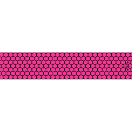 White Water Archery Arrow Wraps Honeycomb Open Hot Pink 5" x 1.125" 15 pk.