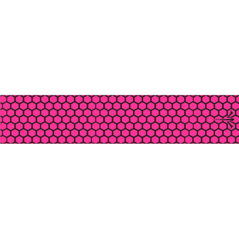 White Water Archery Arrow Wraps Honeycomb Open Hot Pink 5" x 1.125" 15 pk.