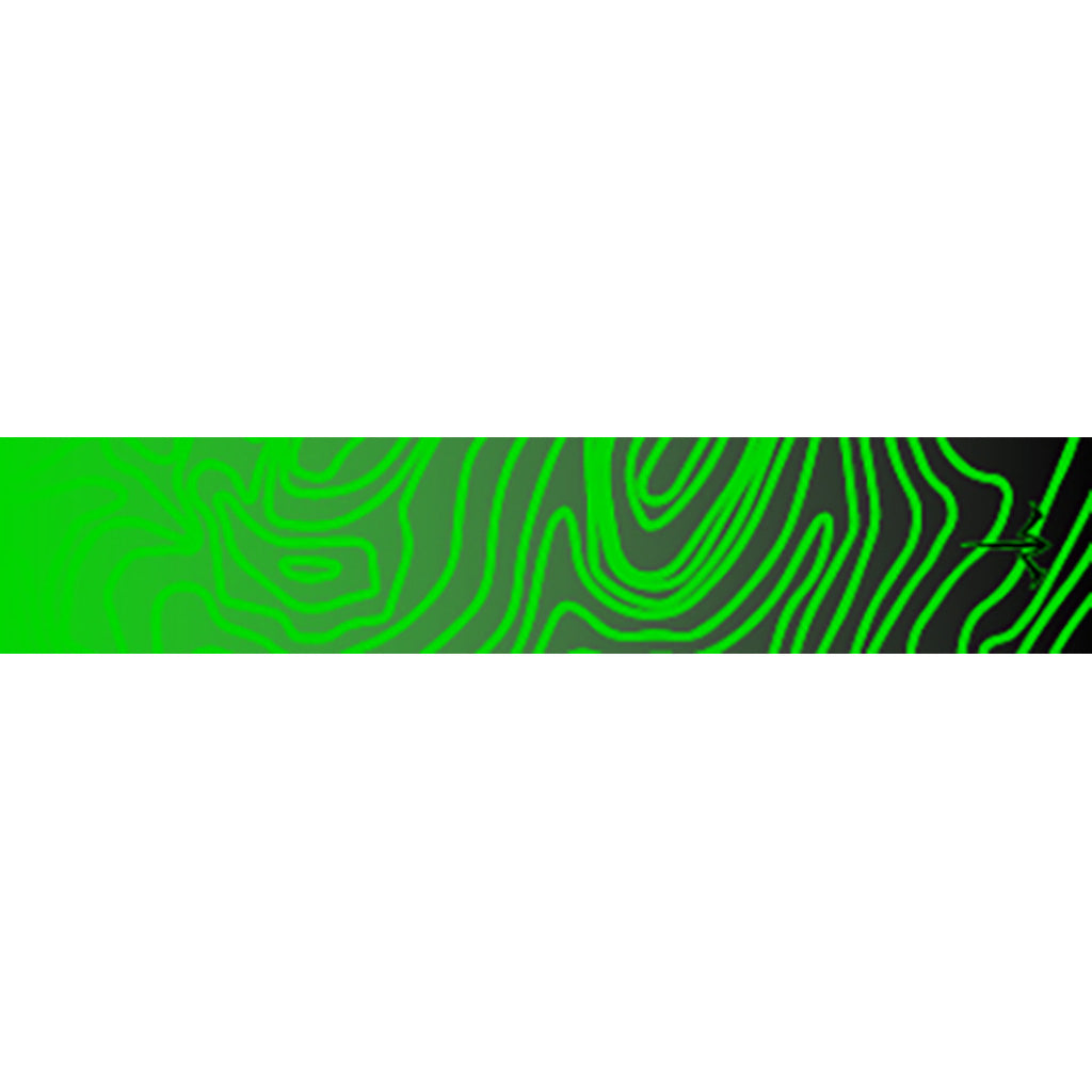 White Water Archery Green Topo Fade Arrow Wraps 1.125 in. x 5 in. 15 pk.