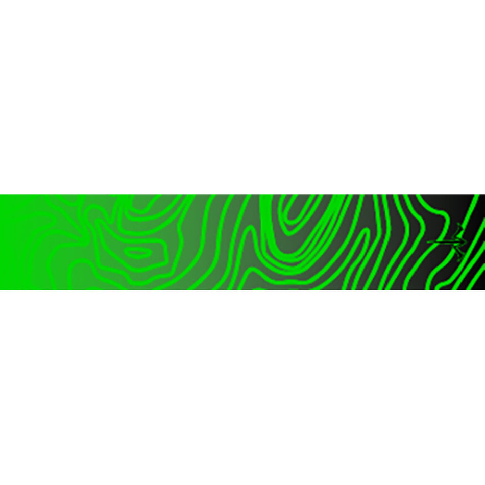 White Water Archery Green Topo Fade Arrow Wraps 1.125 in. x 5 in. 15 pk.
