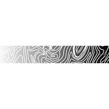 White Water Archery White Topo Fade Arrow Wraps 1.125 in. x 5 in. 15 pk.