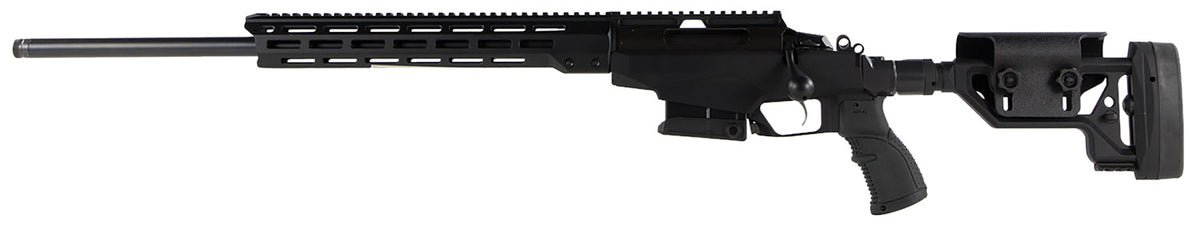 Tikka T3x Tac A1 JRTAC416L - .308 Win, 10+1, 24" Barrel, Black Fixed Aluminum-Bedded Stock, Polymer Grip, Left Hand