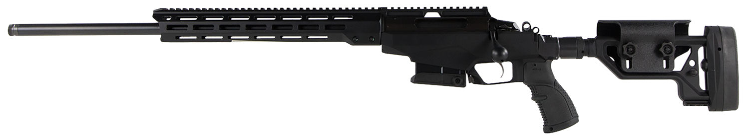 Tikka T3x Tac A1 JRTAC416L - .308 Win, 10+1, 24" Barrel, Black Fixed Aluminum-Bedded Stock, Polymer Grip, Left Hand