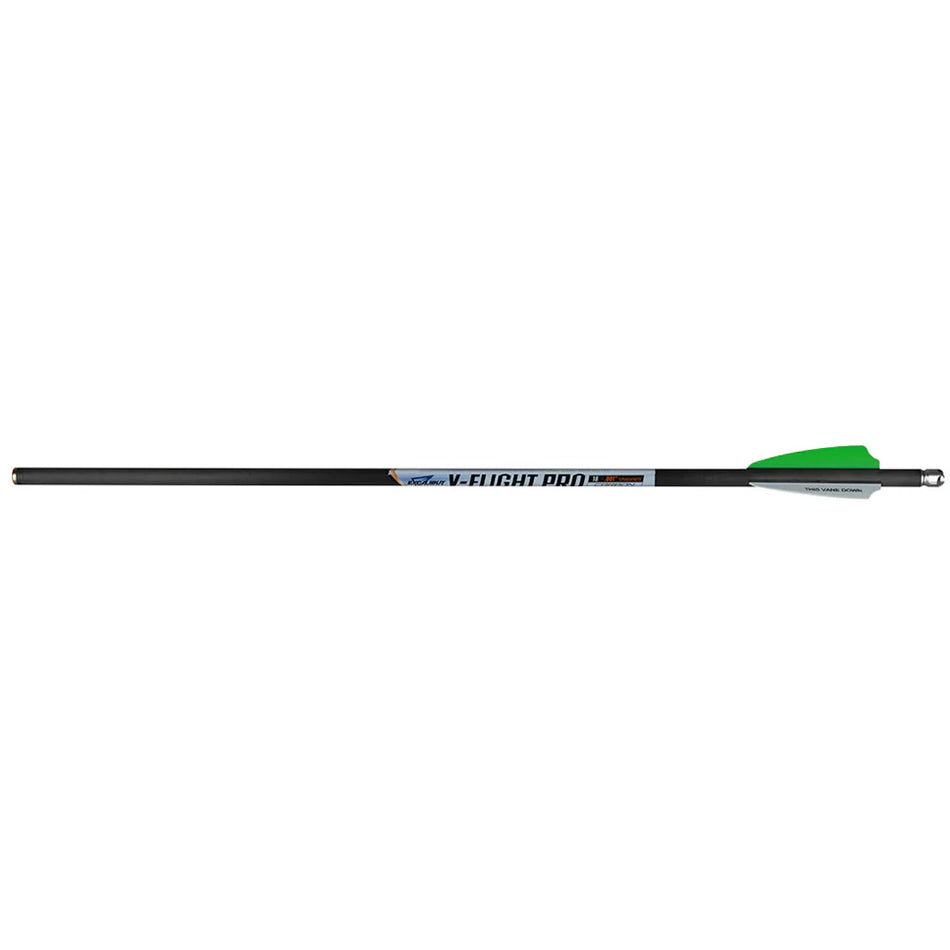 Excalibur V-Flight Pro Arrows 18 in. 6 pk. for Hybrid-X