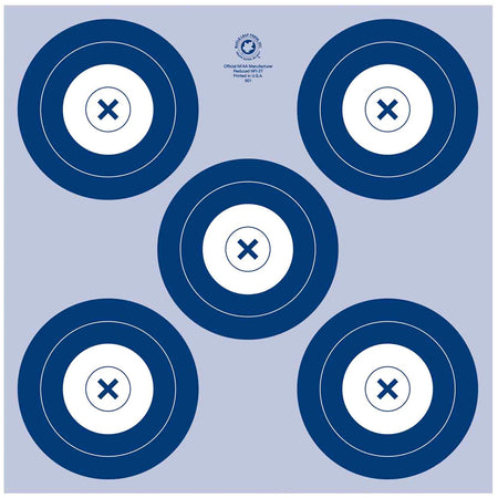 Maple Leaf NFAA 5 Spot Indoor Target 17x17 in. 25 pk.