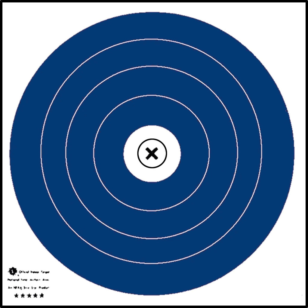 Maple Leaf NFAA 40cm Indoor Target 17x17 in. 25 pk.