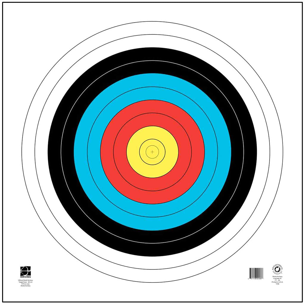 Maple Leaf World Archery 10 Ring 40cm Target 17x17 in. 25 pk.