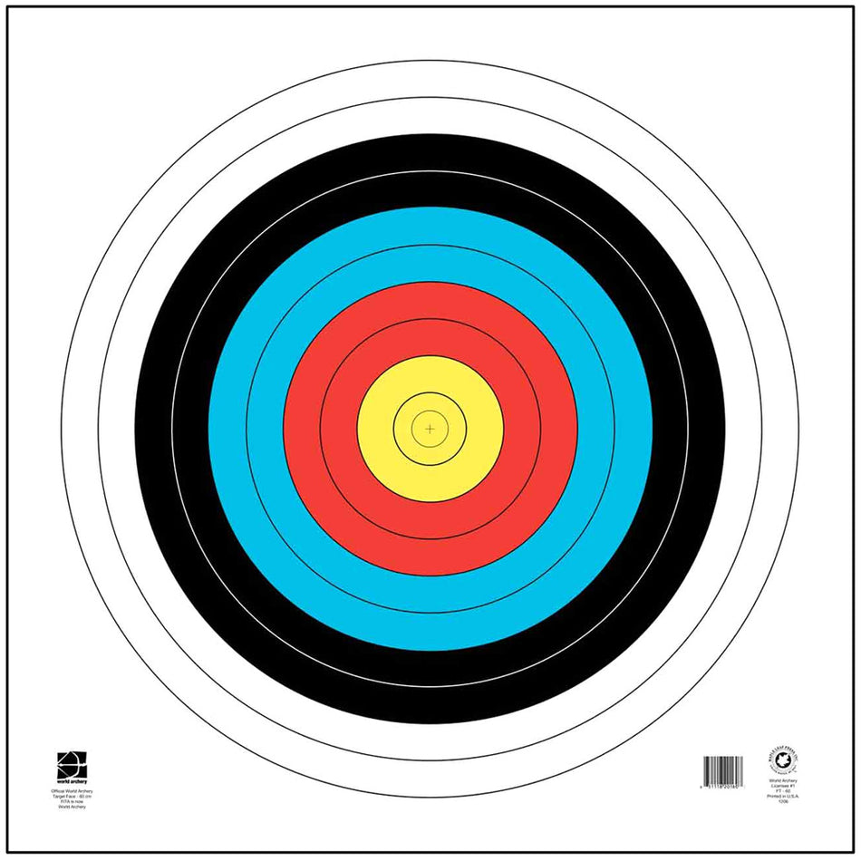 Maple Leaf World Archery 10 Ring 40cm Target 17x17 in. 25 pk.