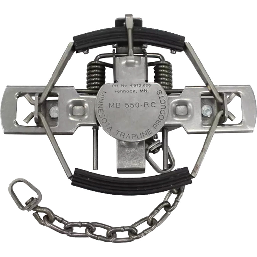 Minnesota MB-550 2-Coil Rubber Jaw Coyote and Fox Trap