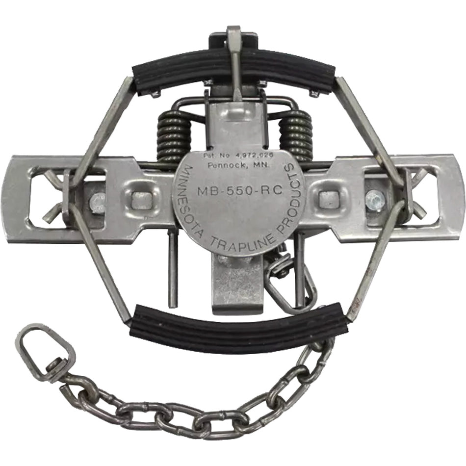Minnesota MB-550 2-Coil Rubber Jaw Coyote and Fox Trap