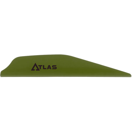 Bohning Atlas Olive Drab Arrow Vanes 100 pk.