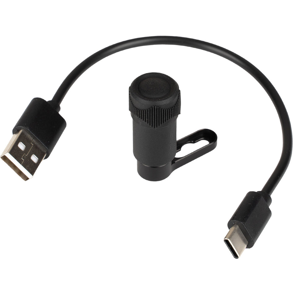 Black Gold Rechargeable Sight Light Kit with Bracket and Charge Cord