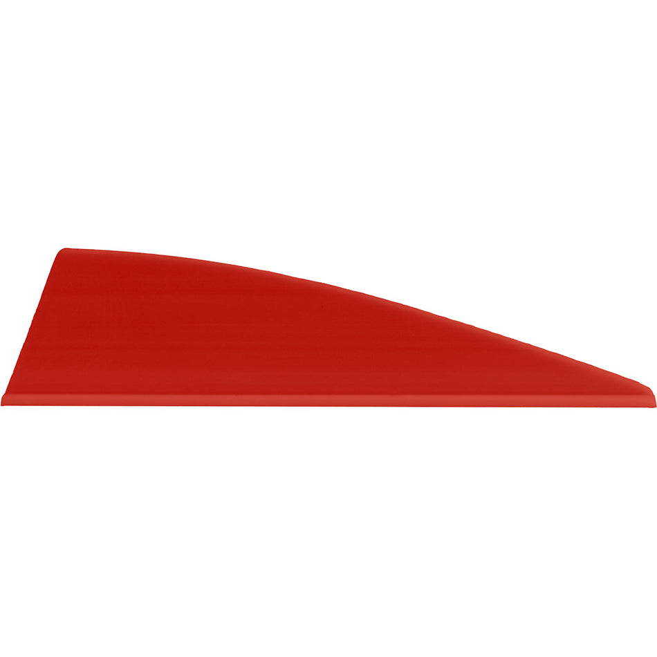 TAC Vanes Driver High Profile Arrow Vanes Red 100-Piece Pack