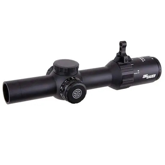 SIG SAUER TANGO4 Rifle Scope 1-4x24mm 30mm Tube FFP Horseshoe Illuminated Reticle Black