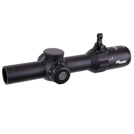SIG SAUER TANGO4 Rifle Scope 1-4x24mm 30mm Tube FFP Horseshoe Illuminated Reticle Black
