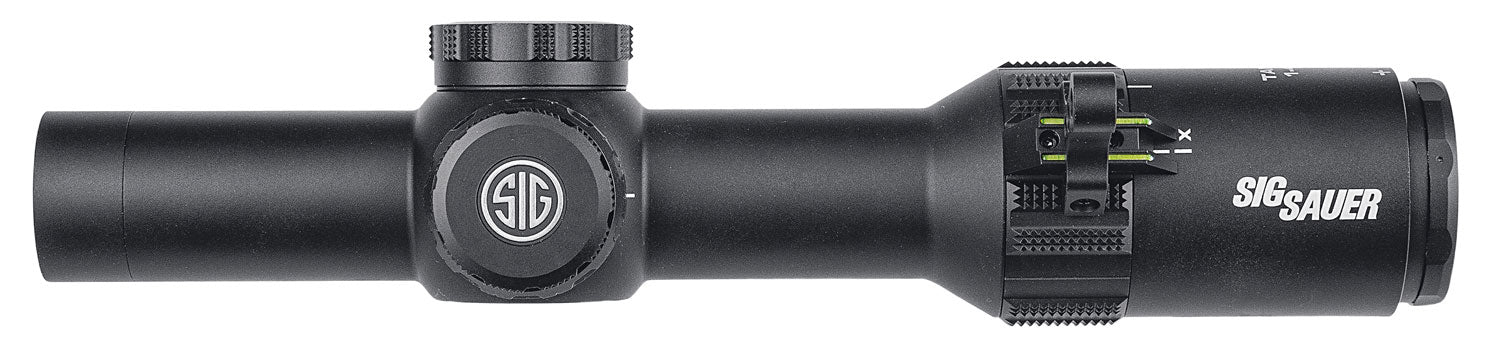 SIG SAUER TANGO4 Rifle Scope 1-4x24mm 30mm Tube 300 Blackout Horseshoe Illum Reticle Black