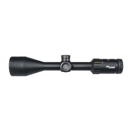 SIG Sauer Whiskey3 4-12x50mm Scope 1 In SFP Illum Hellfire Quadplex Black 0.25 MOA