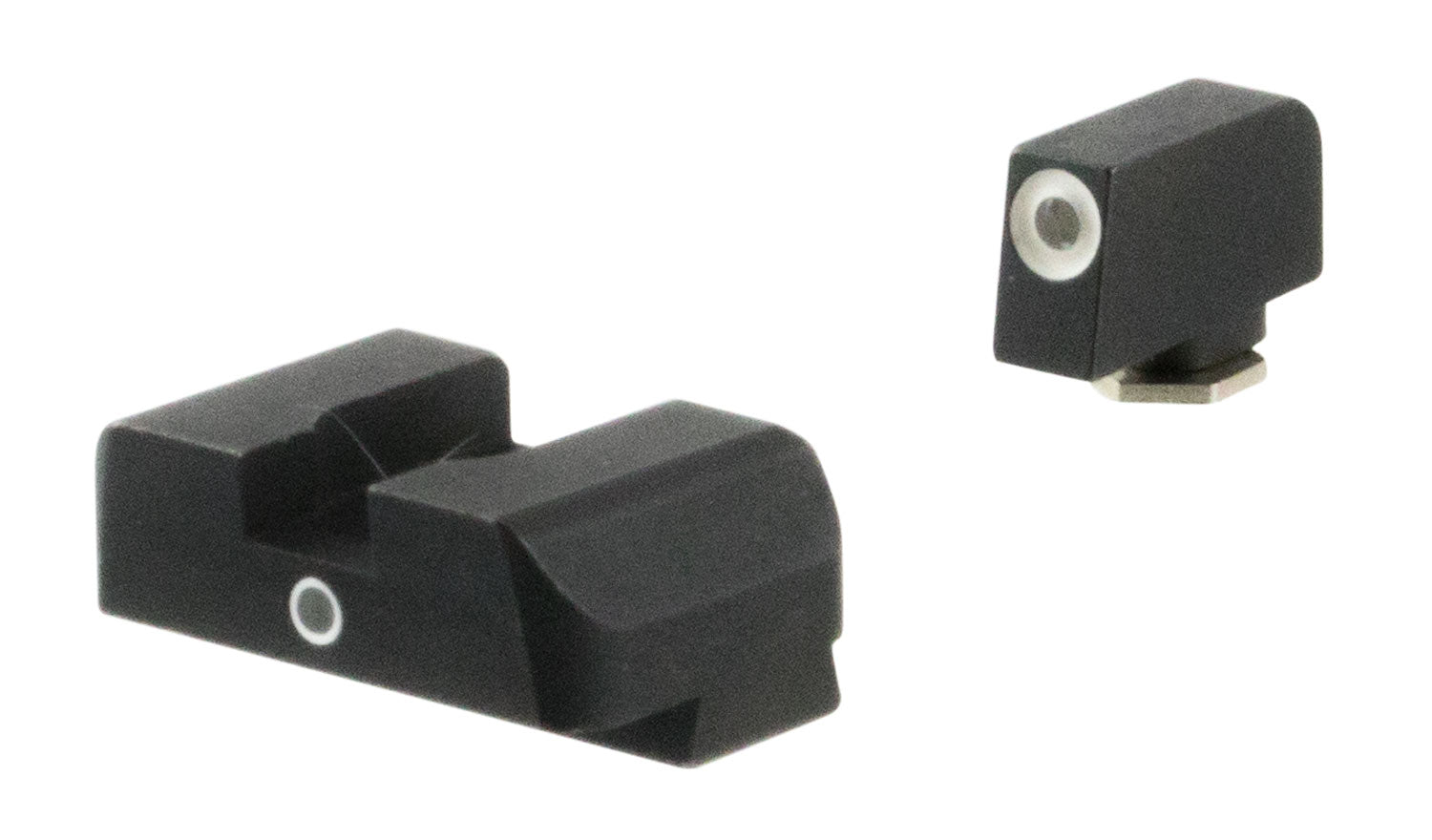AmeriGlo GL5101 i-Dot Sight Set for Glock Gen 5 Green Tritium White Outline Front Green Rear