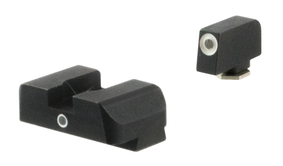 AmeriGlo GL5101 i-Dot Sight Set for Glock Gen 5 Green Tritium White Outline Front Green Rear