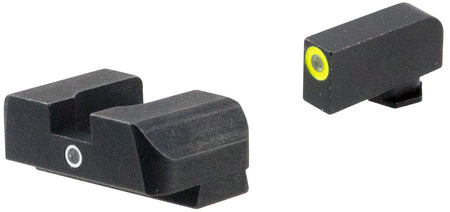 AmeriGlo GL5301 i-Dot Sight Set for Glock Gen 5 Green Tritium LumiGreen Outline Front Green Rear