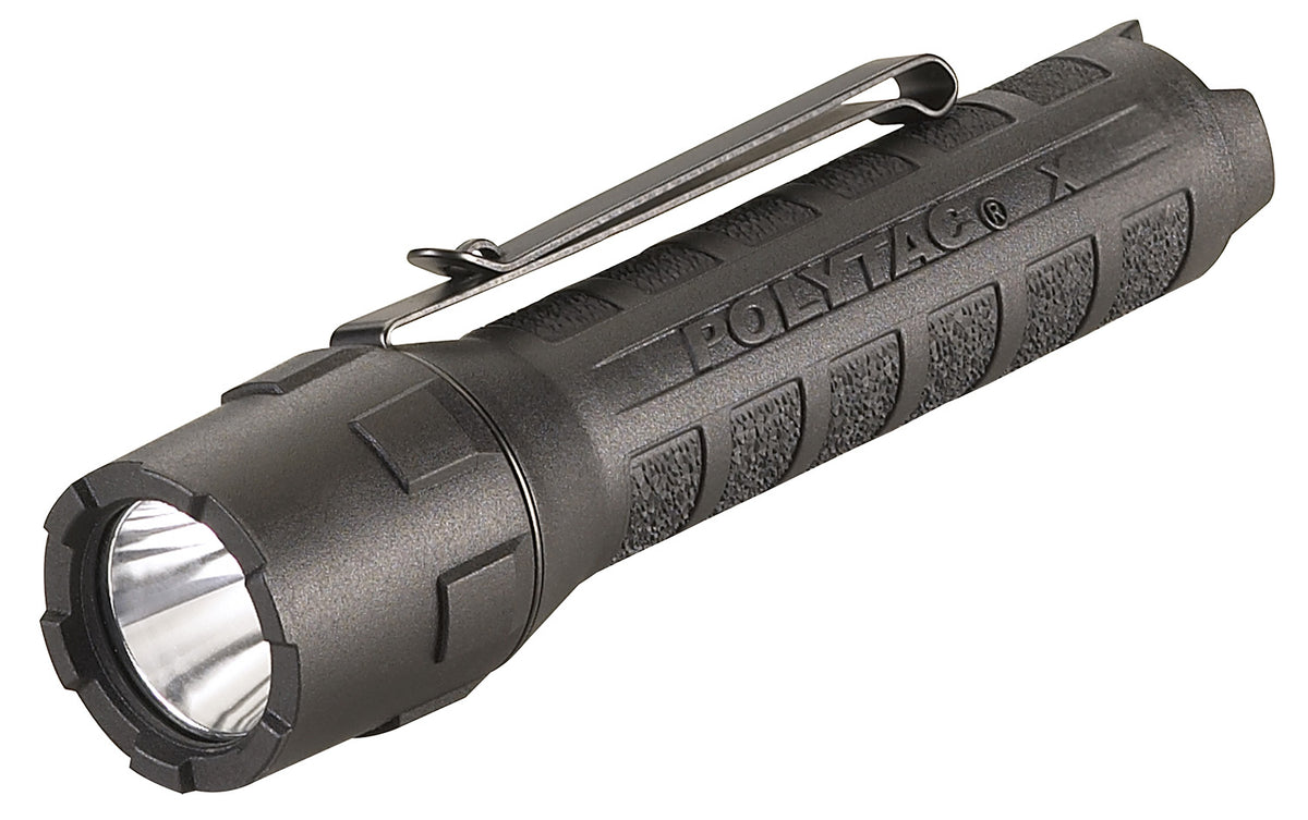 Streamlight PolyTac X 88600 Black Tactical Flashlight 35/260/600 Lumens White LED