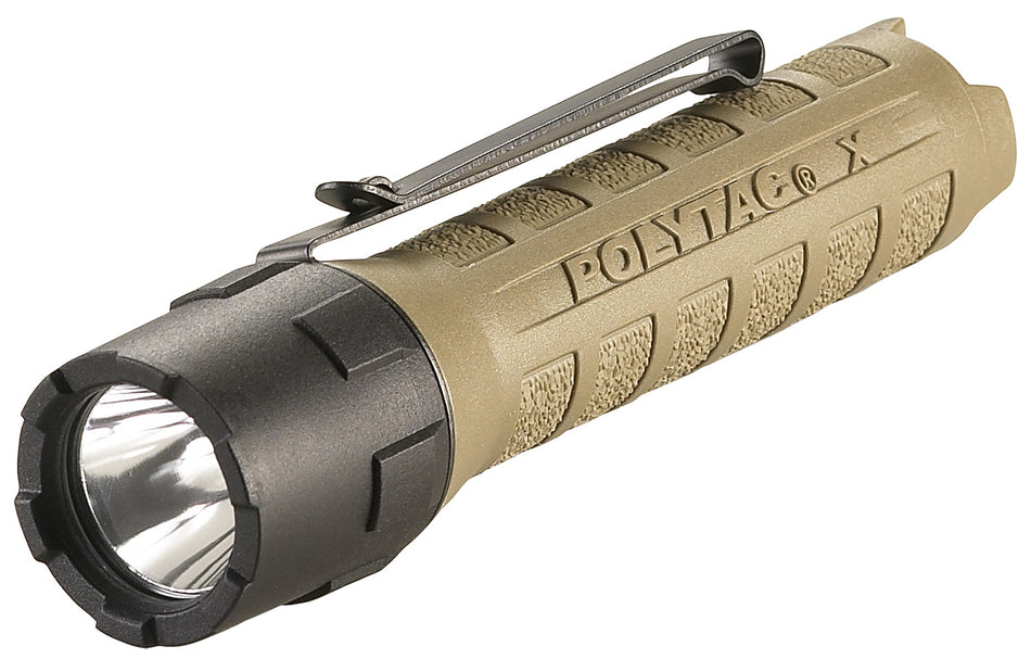 Streamlight PolyTac X USB 88612 Coyote 35/260/600 Lumens White LED Rechargeable Flashlight