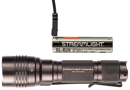 Streamlight 88084 ProTac HL-X USB Black 65/400/1000 Lumen LED Tactical Flashlight
