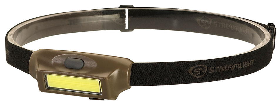 Streamlight Bandit 61706 Coyote USB Rechargeable Headlamp 10/35/45/180 Lumens Red/White LED