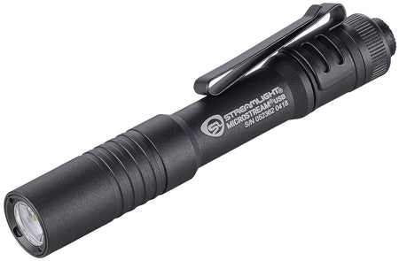 Streamlight MicroStream USB 66601 Black Anodized 50/250 Lumens White C4 LED Rechargeable Pocket Light