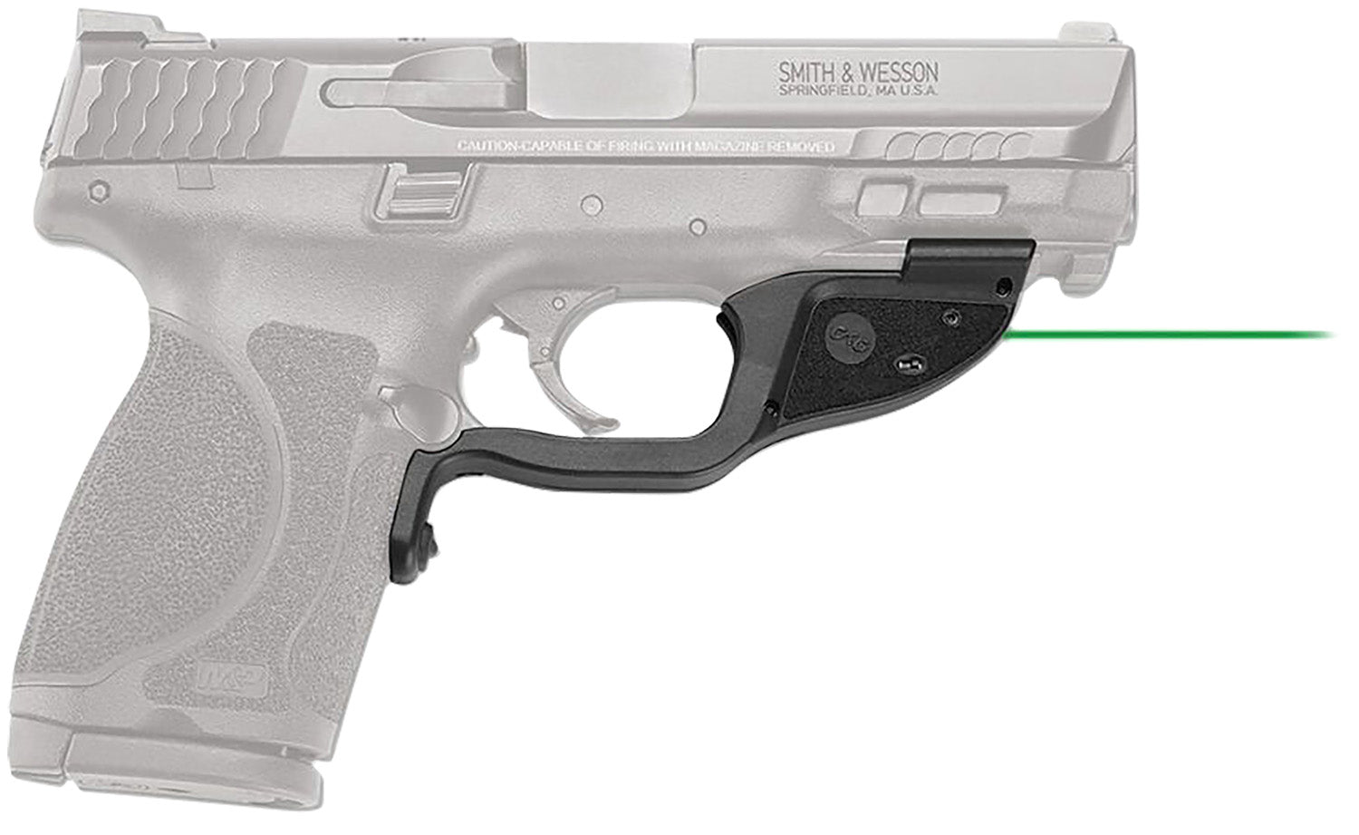 Crimson Trace 0174501 Green Laserguard S&W M&P M2.0 Trigger Guard Mount