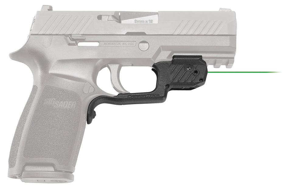 Crimson Trace Laserguard Green Laser Sig P320 M17 M18 Trigger Guard