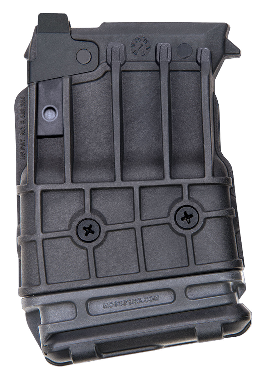Mossberg 95137 590M Mag-Fed Shotgun 5rd 12 Gauge Double Stack Magazine Black Polymer