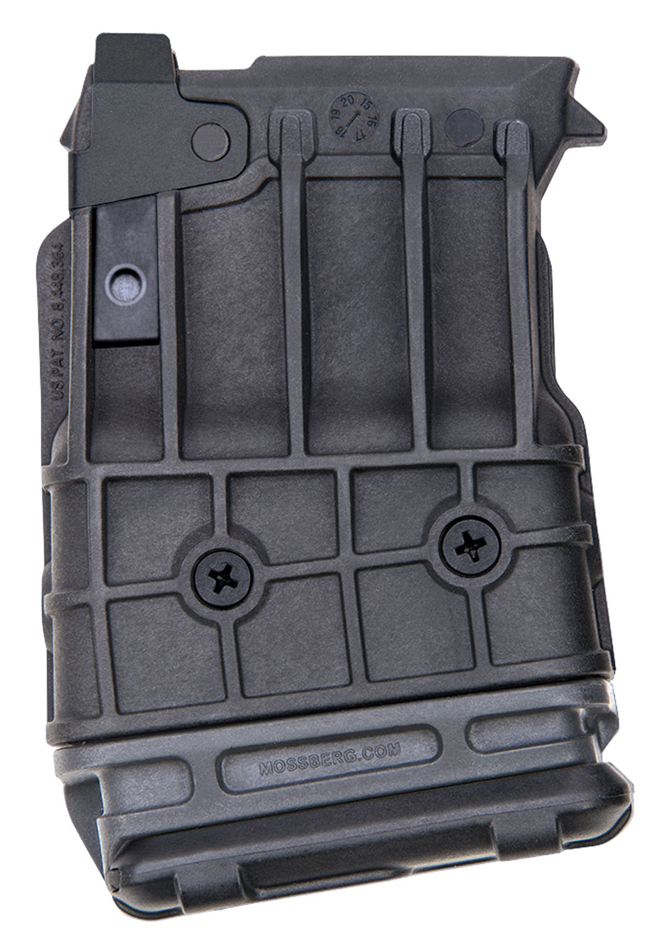 Mossberg 95137 590M Mag-Fed Shotgun 5rd 12 Gauge Double Stack Magazine Black Polymer