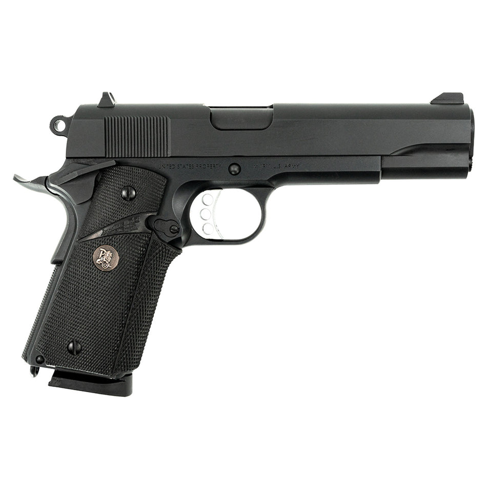 MAC 1911 Meusoc Full Size .45 ACP Pistol, 5" Target Crown Barrel, Cerakote Slide & Frame, Pachmayr Grip