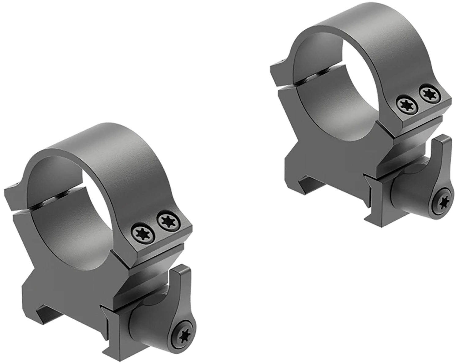 Leupold 174071 QRW2 1" High Cross-Slot Matte Black Scope Rings Quick Release