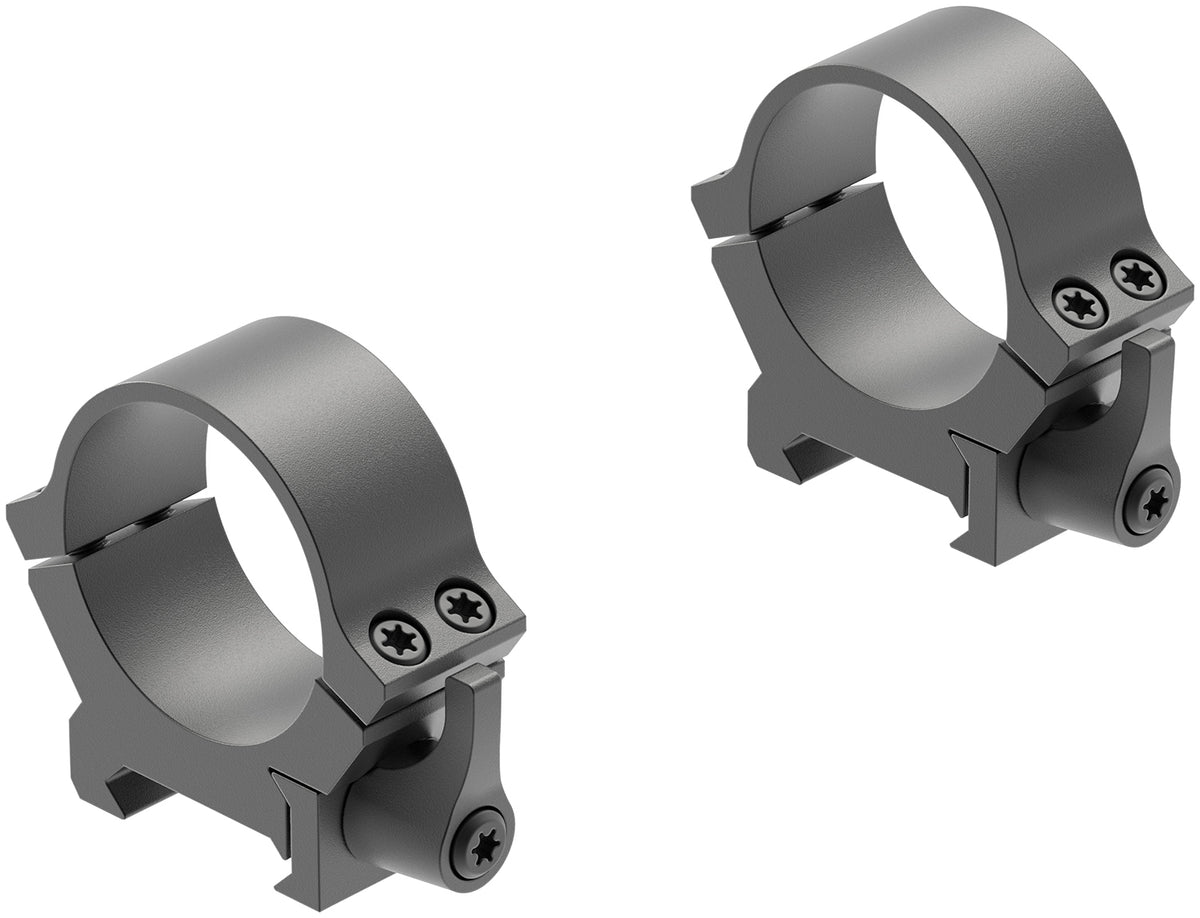 Leupold 174074 QRW2 30mm Low Quick Release Scope Ring Set Matte Black Cross-Slot