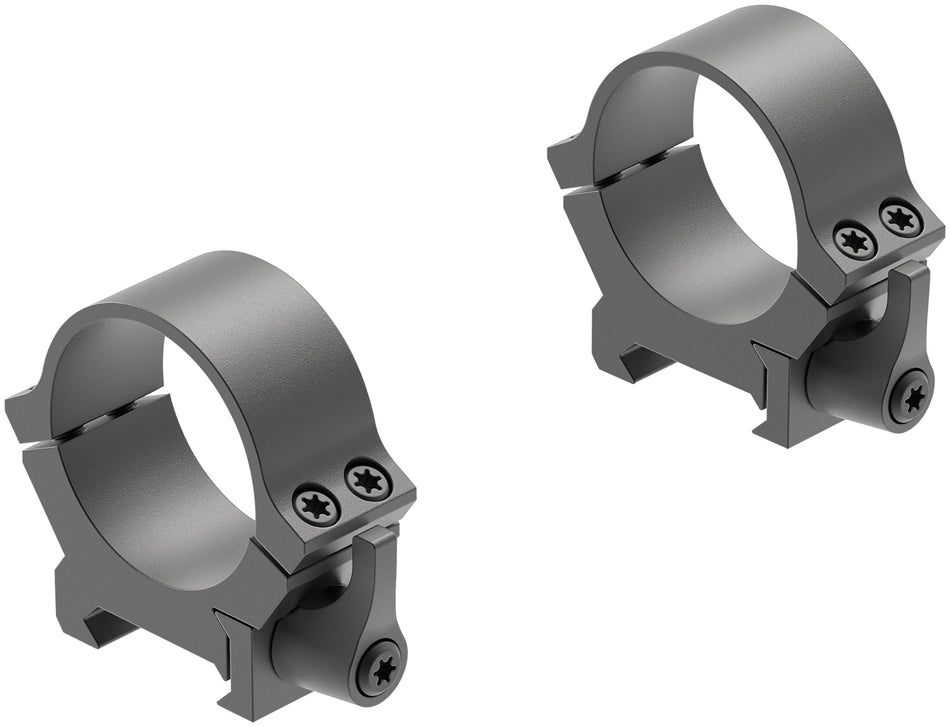 Leupold 174074 QRW2 30mm Low Quick Release Scope Ring Set Matte Black Cross-Slot