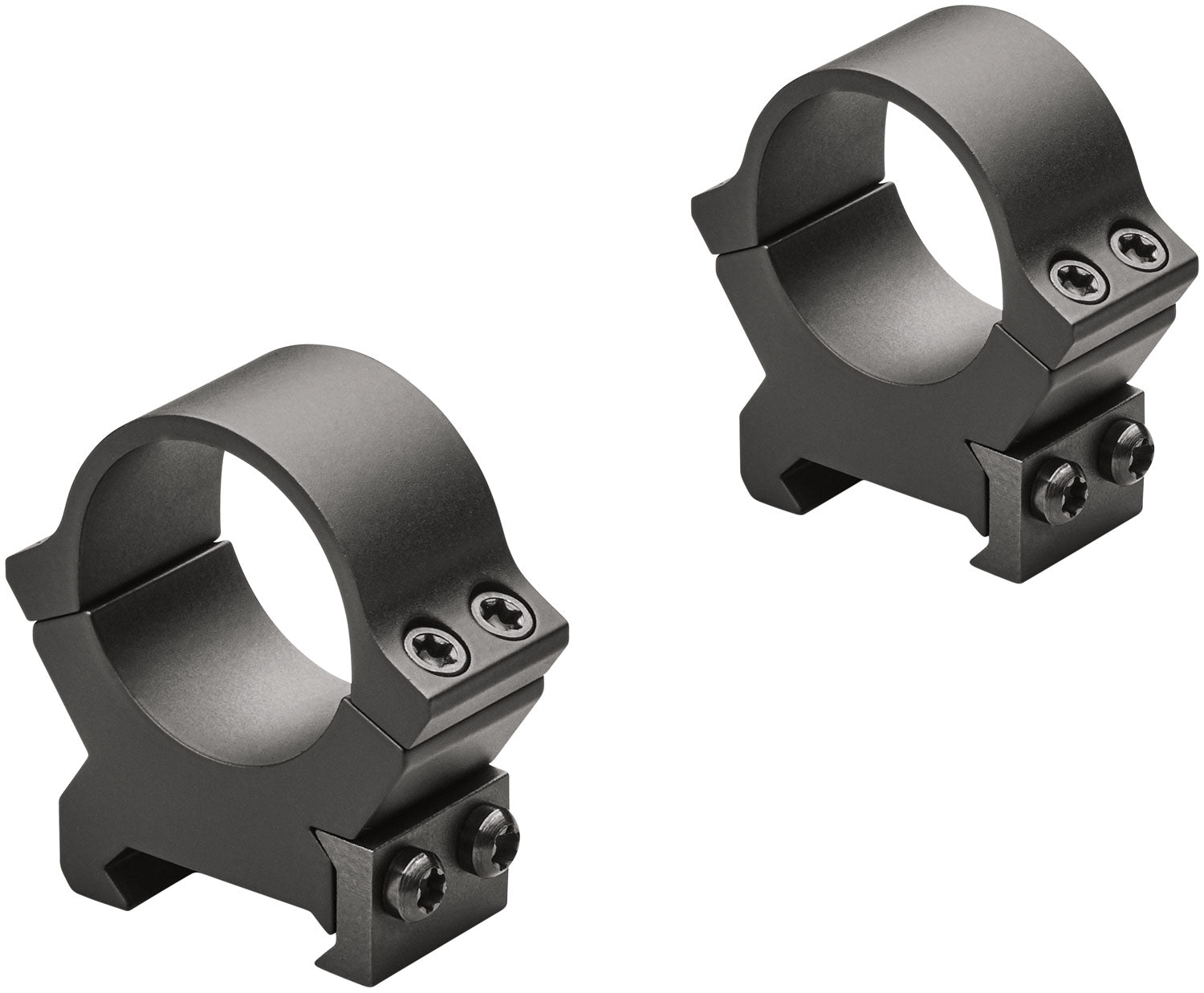 Leupold 174081 PRW2 1" Medium Cross-Slot Matte Black Scope Rings