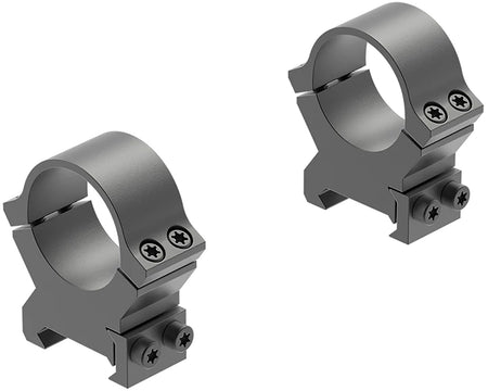 Leupold 174082 PRW2 1" High Cross-Slot Matte Black Scope Rings