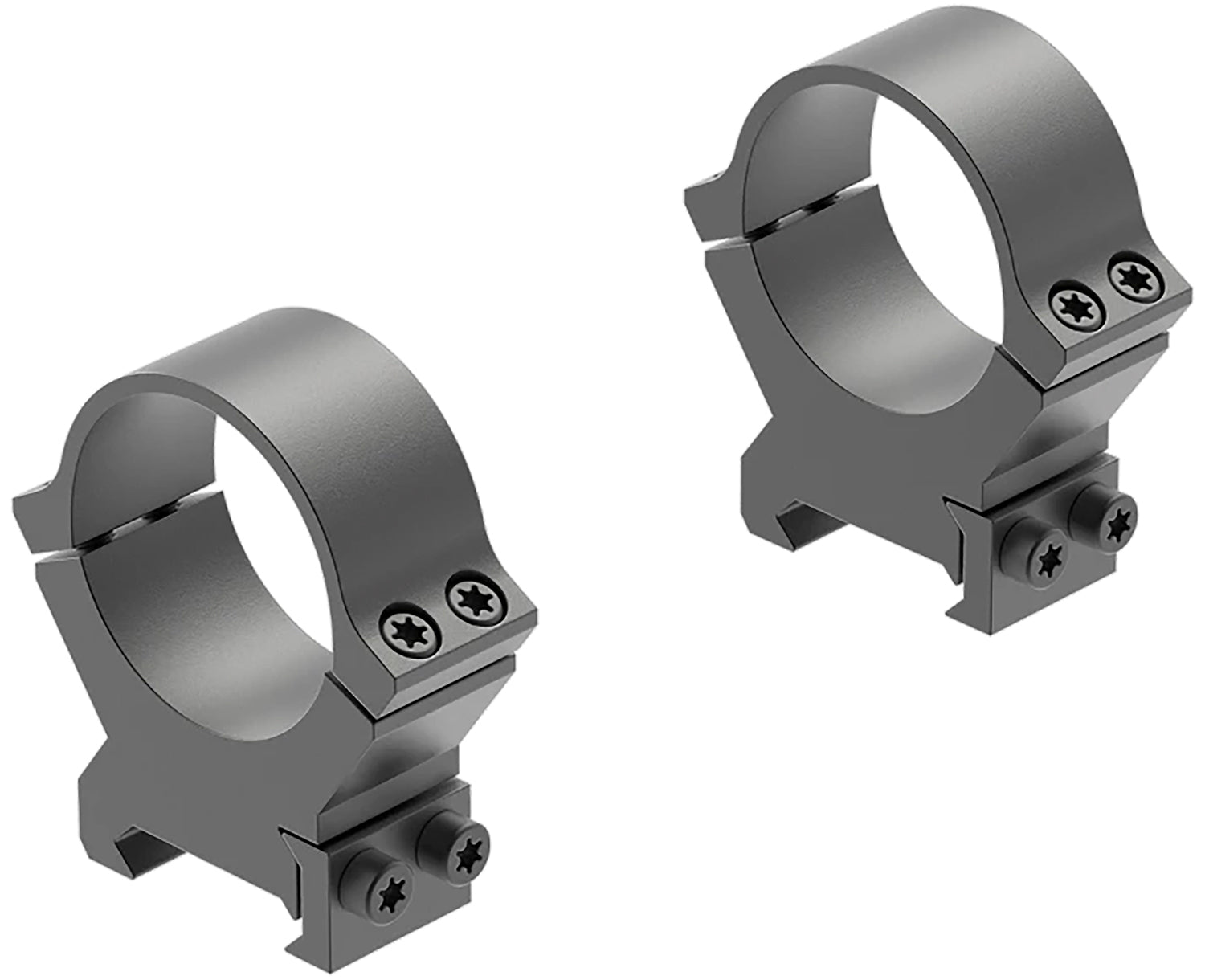 Leupold 174085 PRW2 30mm High Cross-Slot Matte Black Scope Rings