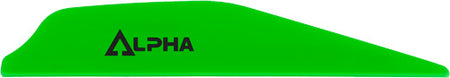 Bohning Alpha AR 1250 Vane 2.8" Neon Green Pack of 36