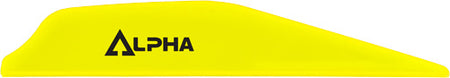 Bohning Alpha AR 1250 Vane 2.8" Neon Yellow Pack of 36