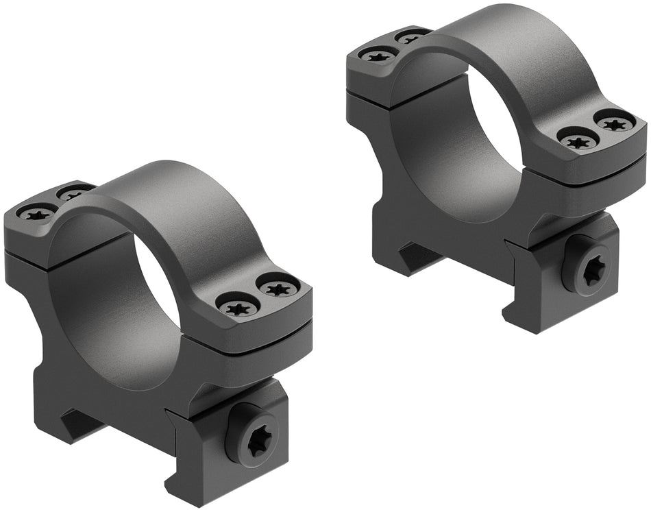 Leupold 175116 BackCountry 1" Low Cross-Slot Matte Black Scope Rings