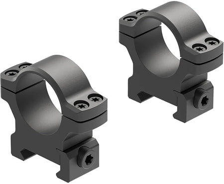 Leupold BackCountry Cross-Slot 1" Medium Scope Rings Matte Black 175117